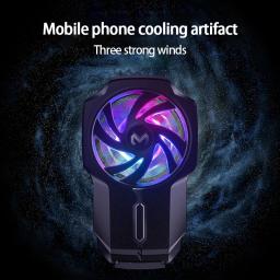 MEMO-Ventilador De Refrigeração De Jogos Móveis, Radiador De Telefone, Dissipador De Calor Cool para iPhone, Samsung, Xiaomi, Celular, Tablet, Jogo Air Cooler - Image 4
