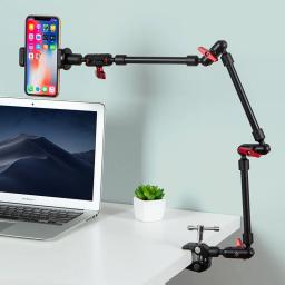 Suporte Para Câmera De Parede Gopro, Suporte Do Smartphone, Tablet De Estúdio, Clipe De Computador, Braço Mágico, 32" - Image 1