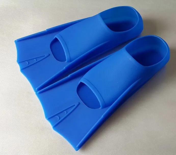 Nadadeiras de mergulho e natação de silicone, Nadadeiras duplas para adultos, Equipamento aquático, Novo design - Image 1
