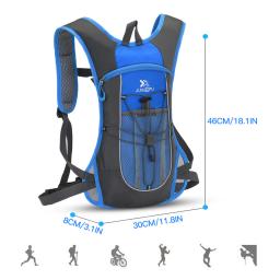 Mochila leve ciclo impermeável, Bolsa de ombro esporte ao ar livre hidratação, ciclismo caminhadas e corrida, bicicleta MTB - Image 4
