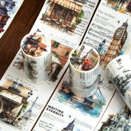 Fita adesiva decorativa de papel adesiva, uma jornada de relíquias série, bonito, adorável, 6pcs por lote - Image 2
