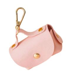 Suporte para saco cocô animal estimação, à prova d'água, pu, dispensador saco cocô cachorro, caminhada ar - Image 4