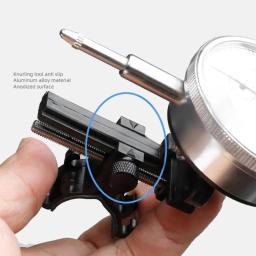 Indicador de discagem de instalação portátil de bicicleta, mini ferramenta de ajuste de roda, conjunto de roda aplicável de ajuste triplo, ferramentas de jantes de bicicleta mtb - Image 3