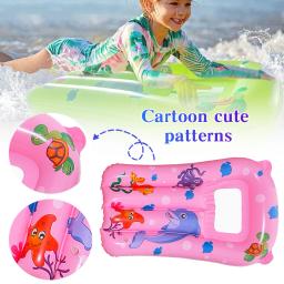 Prancha flutuante inflável infantil, colchão de natação em PVC, espessamento Blow Up Lounge Chair, à prova de vazamento para crianças - Image 5