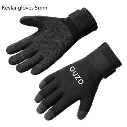 Luvas grossas de mergulho Kevlar, prova de arranhões, manter quente, wearable, caça, mergulho, acessórios de mergulho, 5mm - Image 1