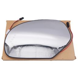 Asa lateral espelho de vidro para cadillac escalade esv chevrolet avalanche silverado suburban tahoe gmc yukon esquerda direita aquecida traseira - Image 4