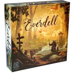 Jogo de tabuleiro de estratégia Everdell |   Desenho de cartas de construção da cidade da floresta |   Noite de jogo familiar |   1-4 jogadores - Image 1