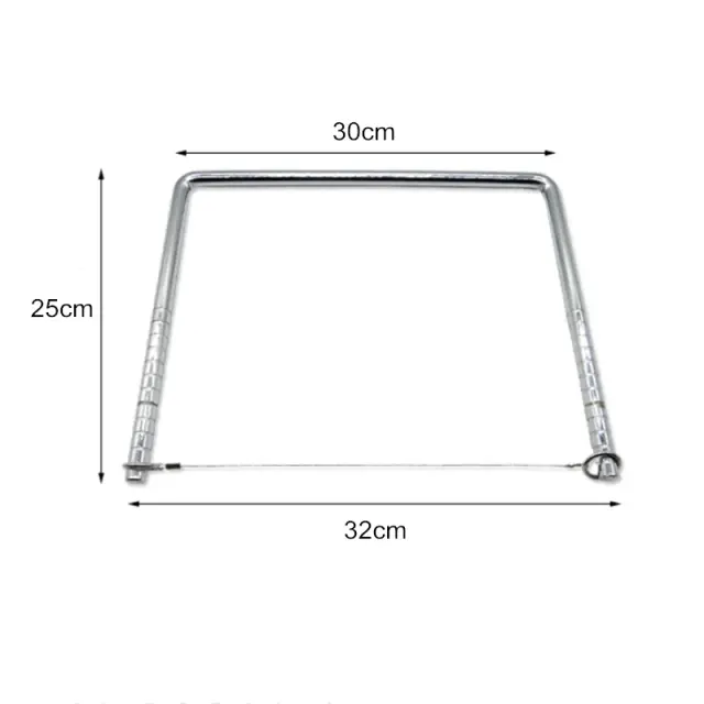 Cortador de Lâminas em Aço Inoxidável U-Shaped para Cerâmica e Argila - Ferramenta Ideal para Raspagem e Corte de Folhas de Seda e Moldagem Cerâmica