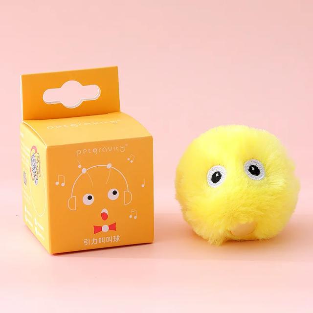 Bola Interativa Inteligente com Catnip para Gatos - Treinamento Divertido e Brincadeiras com Sons Squeaky para seu Kitty
