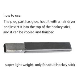 Light Weight Carbon Fiber Ice Hockey Stick Extensão, Tabela Acessórios, End Plug, alta qualidade, 1Pc, 10cm, 15cm - Image 3