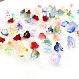 Contas de vidro coloridas, 7x12mm, colorido, para fazer jóias, diy, pulseiras, grampo de cabelo, acessórios, 20pcs - Image 3