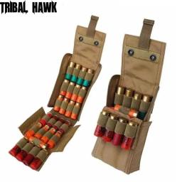 Tático bolsa munição para airsoft arma, bolsa do cartucho, acessórios de caça, caça acessórios, 25 rodada, calibre 12 - Image 1