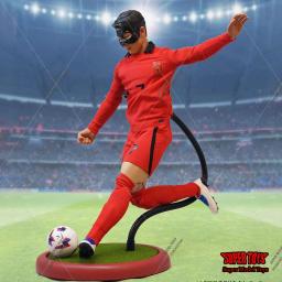 KMF-S Modelo de Jogadores de Futebol Coreano Colecionáveis, KUMIK Original KMF-S, Tough Guy, Son Heung-Min Conjunto Completo, Action Figures, Escala 1:6, 12" - Image 1