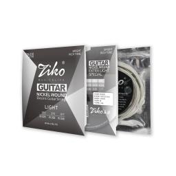 ZIKO-cordas de guitarra elétrica com núcleo de aço níquel ferida Play, Real Heavy Metal Rock, acessórios de guitarra, DN-010 - Image 1