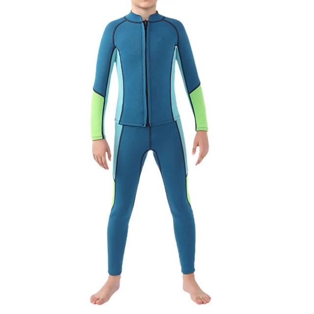 Fato Infantil de Neoprene Térmico 3,5mm para Esportes Aquáticos Frios como Canoagem, Vela e Mergulho