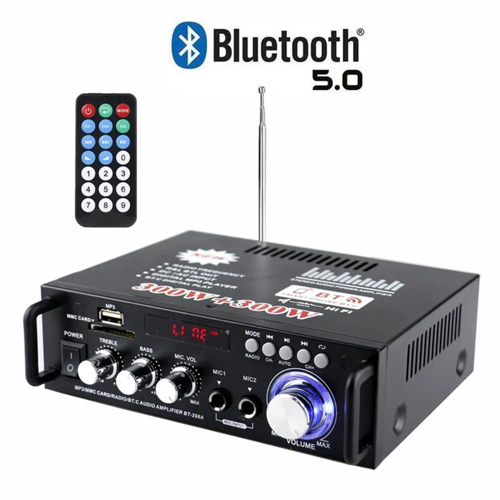 Amplificadores Doméstico Áudio, 600W, Compatível com Bluetooth, Subwoofer, Teatro, Sistema de Som, Mini Amplificador, Controlo RC Profissional - Image 1