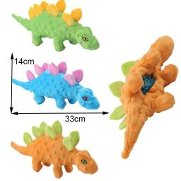 Animal de estimação brinquedo de pelúcia cão som polvo forma animal brinquedo interativo dentes do cão limpo mastigar suprimentos para pequeno medum grande cão - Image 5