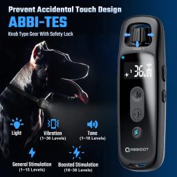 ABBIDOT-T30 Dog Training Collar, Strap de choque elétrico para cães grandes, 330 pés, 950m, suprimentos de equipamentos caninos, sem acessórios casca - Image 2