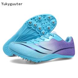 Tênis de corrida para homens e mulheres, Atletismo, Eventos Chuteiras, Sapatos Sprint, Atleta, Espigões Curtos, Treinamento, Sapatos Esportivos de Corrida, Tamanho 35-45 - Image 1