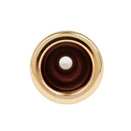 Não 7 baixo tuba bocal acessórios de instrumento de bronze grande segurando chifre bocal prata ouro latão 13.3mm peças música - Image 6