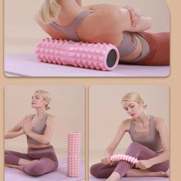 Rolo de espuma para ioga, 45cm, bloco de massagem muscular, ferramentas para pilates, coluna de ioga, conjunto de rolo de espuma fitness, academia, yoga, tijolo, equipamento de exercício - Image 6