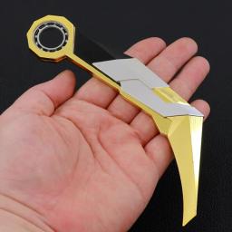 Faca Primordial da Arma Valorant, Material metálico, Modelo de jogo rotativo, Lâmina sem cortes, Brinquedos seguros para menino, 17cm - Image 2