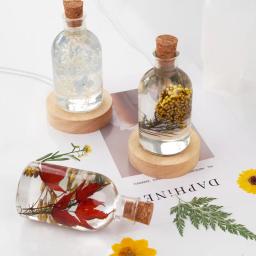 Molde de resina epóxi de cristal de led, faça você mesmo, lâmpada noturna, espelho de assento, molde de silicone, suporte de luz noturna, conjunto de decoração - Image 4