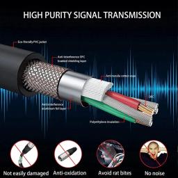 XLR macho para cabo XLR fêmea para gravação profissional, linha de extensão, balanceado XLR Mixer, alto-falante amplificador, linha de microfone ao vivo - Image 4