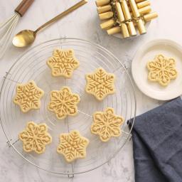 Cortador de biscoitos de natal, homem de gengibre, fondant, molde de gravação de biscoitos, faça você mesmo, molde de plástico para pastelaria, ferramentas de cozinha - Image 6
