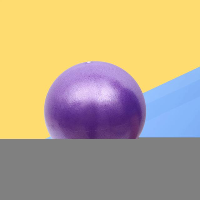 Balance Ball Mini PVC Anti Explosão 25cm Roxo
