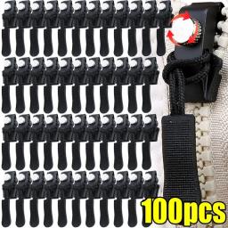 Kits de reparo universais do zíper, destacável instantâneo, costura livre, cabeça do zíper, slider puxa para revestimentos, sacos, acessórios da roupa - Image 2