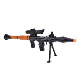 3-6 anos de idade crianças bazuca lançador brinquedo simulação rpg argamassa com arma de brinquedo manual adequado para presente de aniversário festa de halloween - Image 6