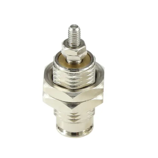 Mini Cilindro de Pressão com Rosca Externa: Modelos 5, 10, 15 e 20 mm