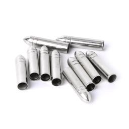 10 pçs composto besta recurvo arcos ponto seta com flecha metal cabeça dicas para caça - Image 4
