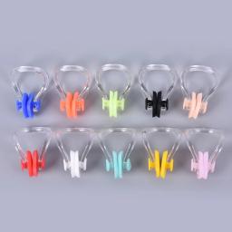 Reusable Soft Silicone Natação Nariz Clip para Adultos e Crianças, Clipes de Mergulho Confortáveis, Surf, Alta Qualidade, 10pcs por lote - Image 1