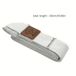 Alça de etiqueta de couro multifuncional para tapete de ioga – Alça elástica para ioga e pilates, perfeita para fitness e treinamento - Image 6