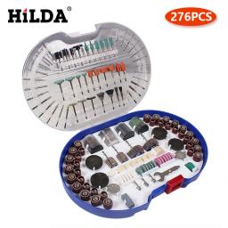 Hilda acessórios de ferramenta rotativa para fácil corte moagem lixar escultura e polimento ferramenta combinação para hilda dremel - Image 1