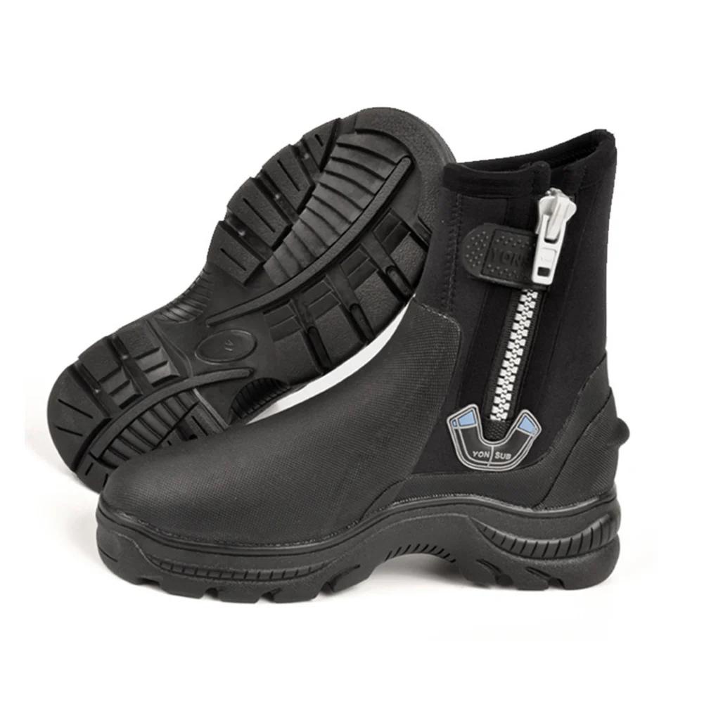 Neoprene botas de mergulho com borracha antiderrapante sola, equipamento de pesca, kitesurf, surf e mergulho, natação, 1 par - Image 1