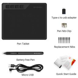 Mesa Digitalizadora GAOMON S620 6.5x4 Polegadas Digital Tablet Anime, Tablet Gráfico para Desenho & Jogando OSU com 8192 Níveis de Caneta Sem Bateria - Image 6