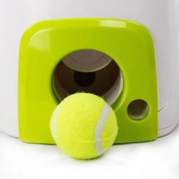 Dispensador interativo do alimento para o animal de estimação, bola de tênis, coisas do cão para cães, máquina da recompensa, brinquedos lentos, entre alimentador, 2022 - Image 2