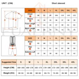 Conjunto de camisa de ciclismo de verão dos Emirados Árabes Unidos, roupas de ciclismo de manga curta para homens, uniforme de bicicleta mtb, maillot, ropa ciclismo de verão - Image 6