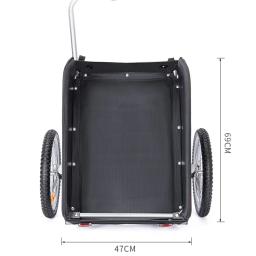 Reboque da bicicleta da carga com suspensão da mola e rodas da liberação rápida - Image 3