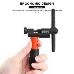 Riderace removedor de pino de corrente de bicicleta mtb, disjuntor de ligação, ferramenta de reparo para ciclismo de estrada, dispositivo cortador extrator de corrente - Image 5