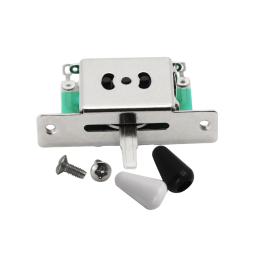 Flanor interruptor seletor de captador de guitarra, 10 peças, 5 vias, com pontas preto/branco, acessórios para guitarra - Image 4
