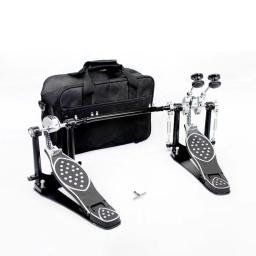 Pedal de pedal duplo para bateria, corrente dupla, pedal duplo, martelos de pedal duplo, acessórios de percussão profissional - Image 1