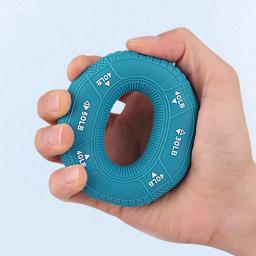 Silicone Mão Fortalecedor Grip Ring, Antebraço Trainer, Donut Gripper, Finger Training Exerciser, Espremedor - Image 4