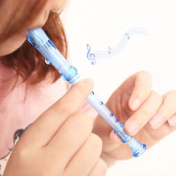 Mini Flauta Gravador de Som para Crianças, 6 Buracos, Alemanha Voz, Flauta Instrumento Musical, Brinquedo, Flautas, Doce, Flautas Gaita - Image 1