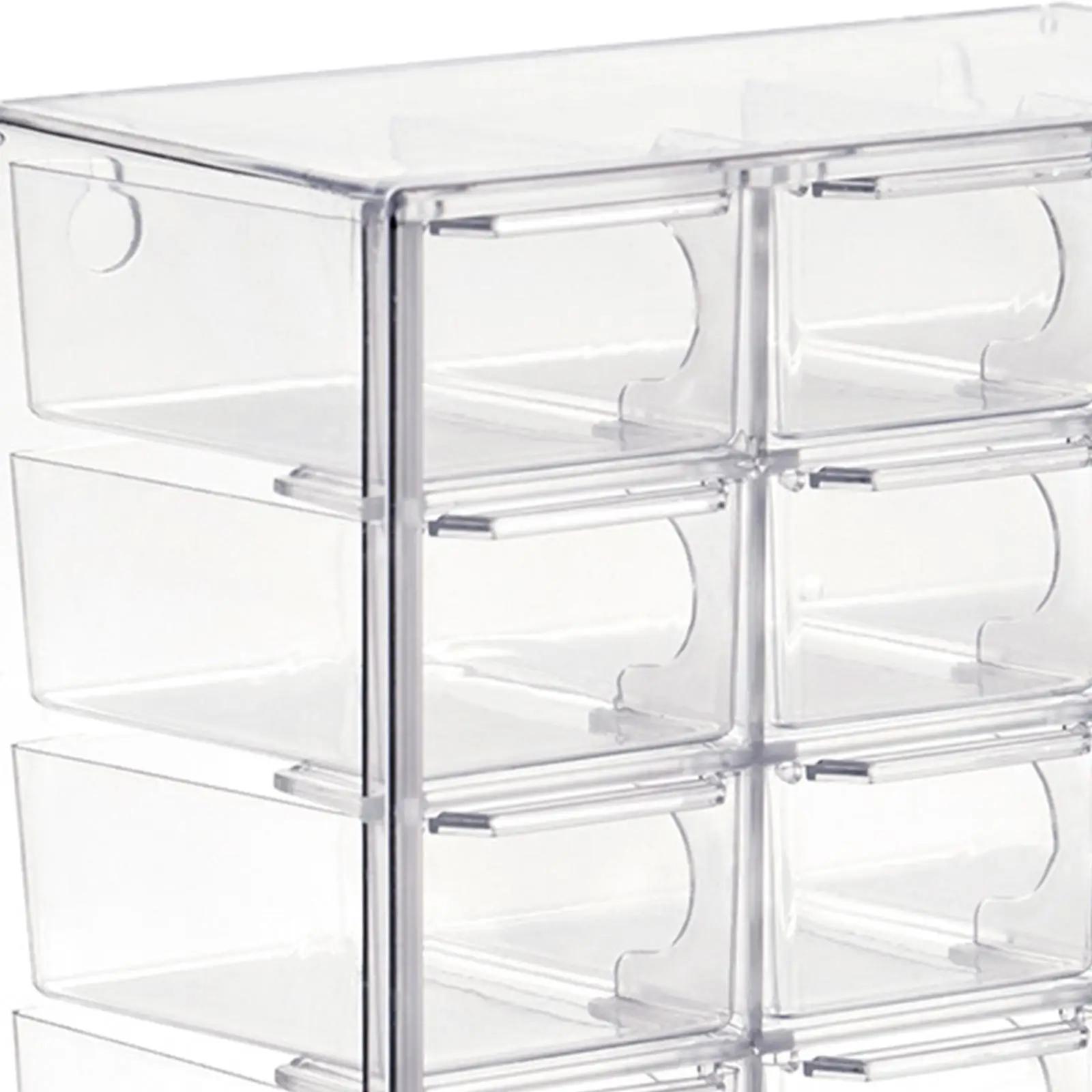 Organizador pequeno com gavetas claras, mini gaveta, grande capacidade Bead - Image 1