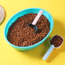 Colher multifuncional para comida para animais de estimação, 2 em 1 colher de alimentação, alça selada, adequada para gatos e cães, pássaros, coelhos - Image 3