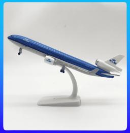 Simulação Múltipla de Modelo de Aeronave, Avião De Liga De Metal, Decoração De Escala De Avião, Presentes De Ornamentos Para Crianças, MD-11, 20cm - Image 6